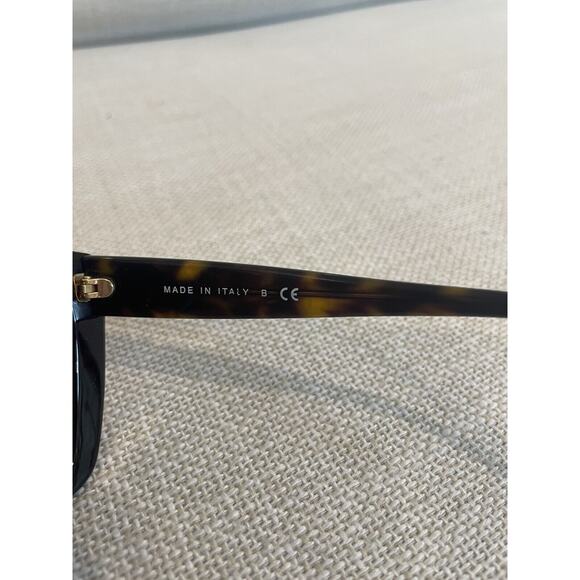 Vintage Chanel 5203 Acetate Glitter Lens Interlocking C Brown Sunglasses W/ Case - Picture 7 of 11